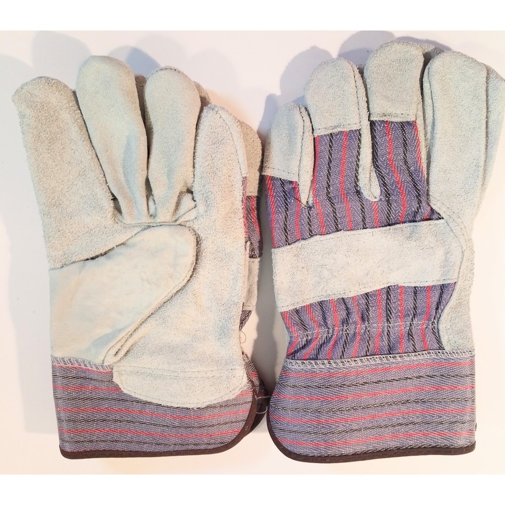 Nwot Westchester Leather Palm Men's Size Large Work Gloves, Lot‎ of 2 Pair